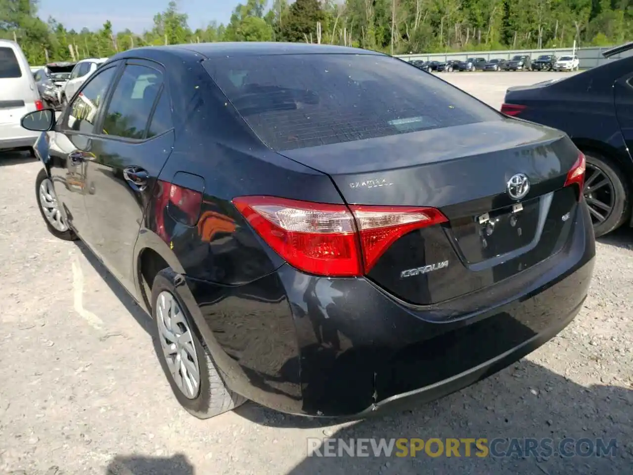 3 Photograph of a damaged car 5YFBURHE4KP883224 TOYOTA COROLLA 2019