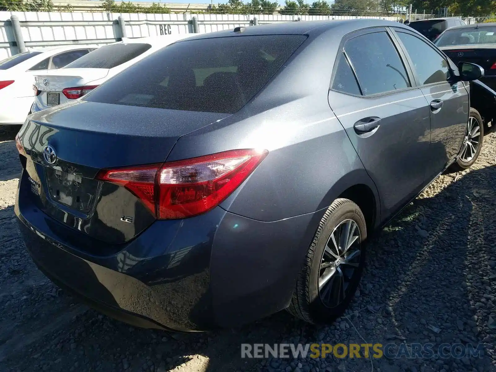 4 Photograph of a damaged car 5YFBURHE4KP883403 TOYOTA COROLLA 2019