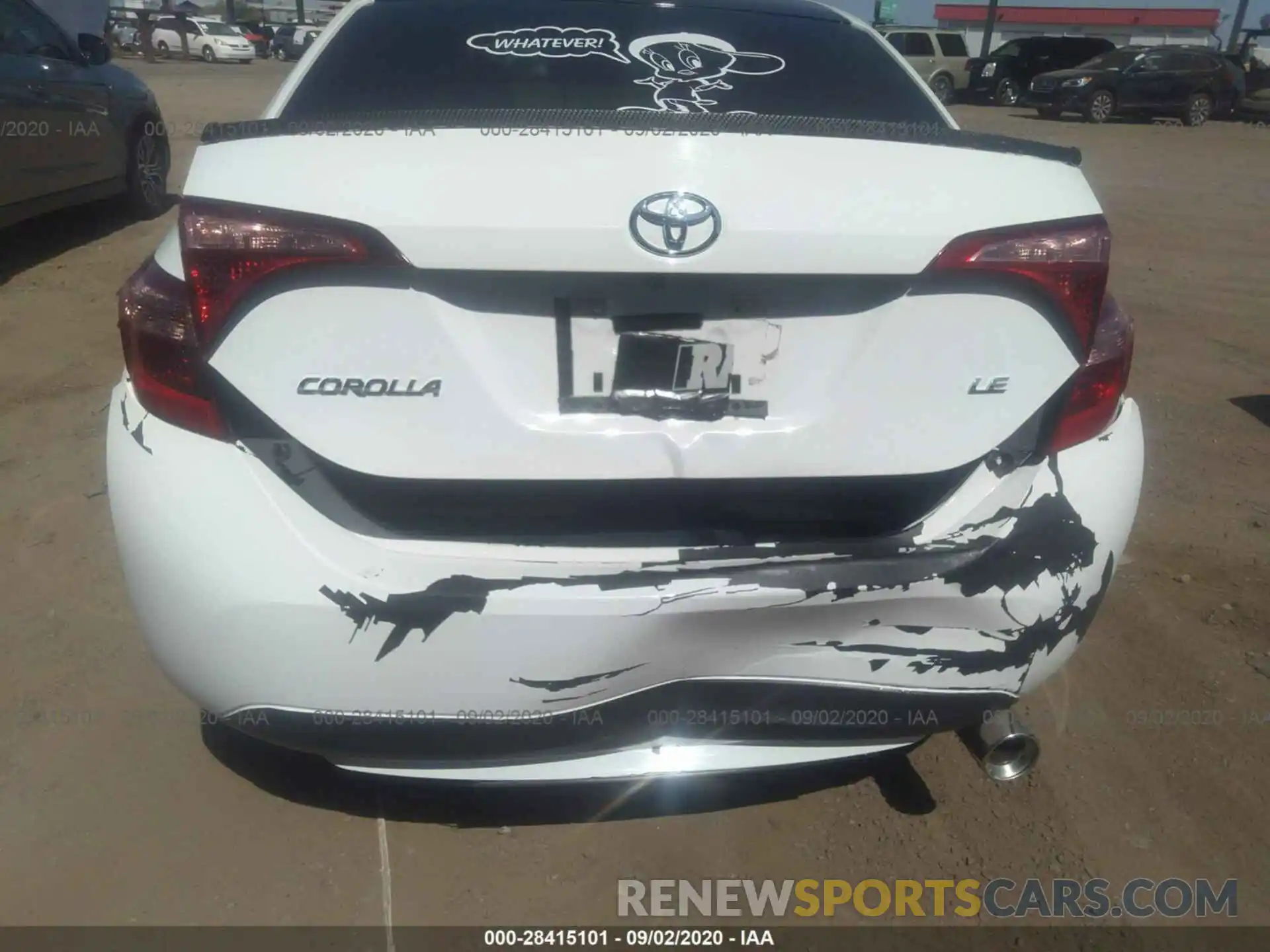 6 Photograph of a damaged car 5YFBURHE4KP883479 TOYOTA COROLLA 2019