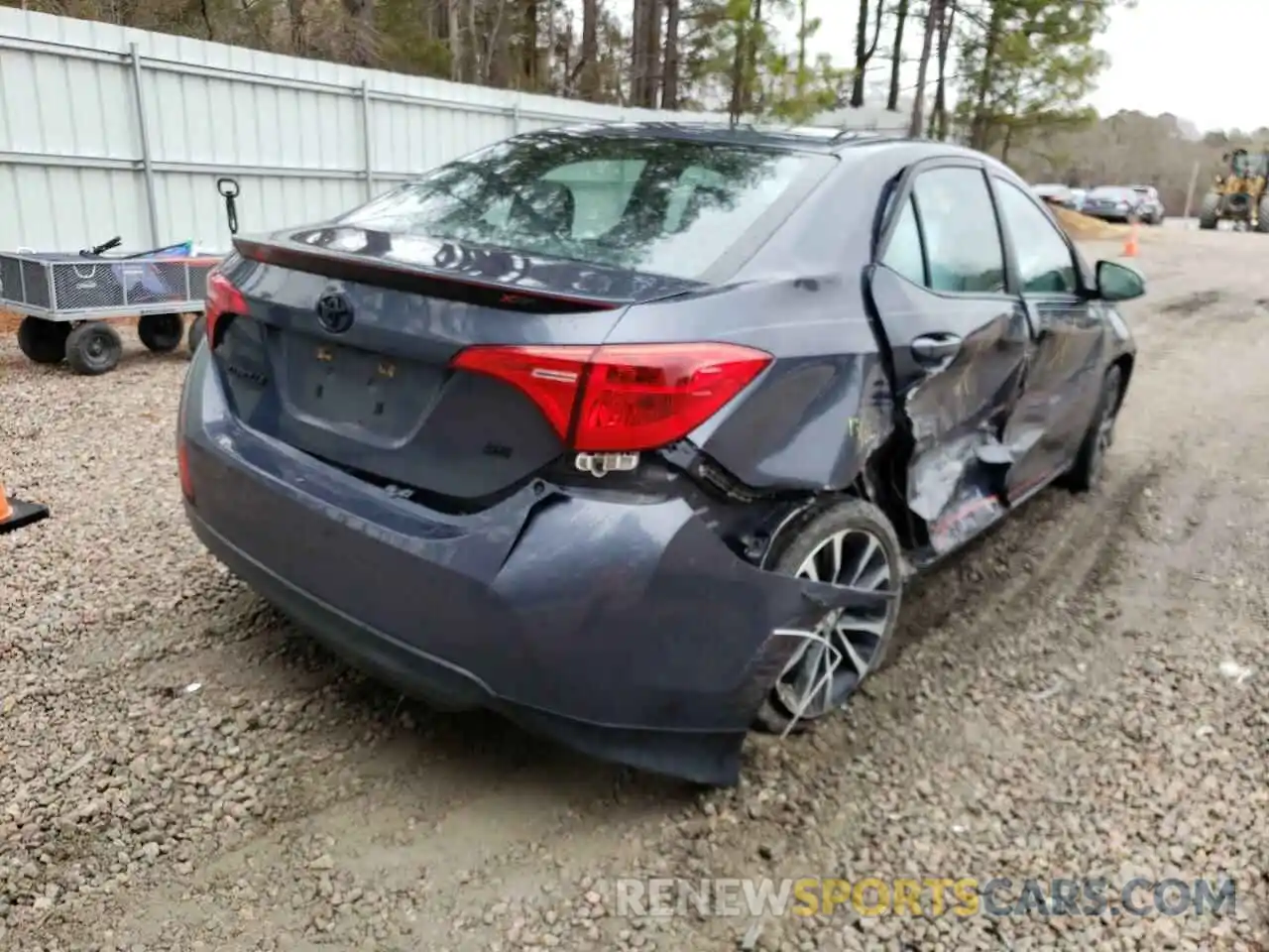 4 Photograph of a damaged car 5YFBURHE4KP883580 TOYOTA COROLLA 2019