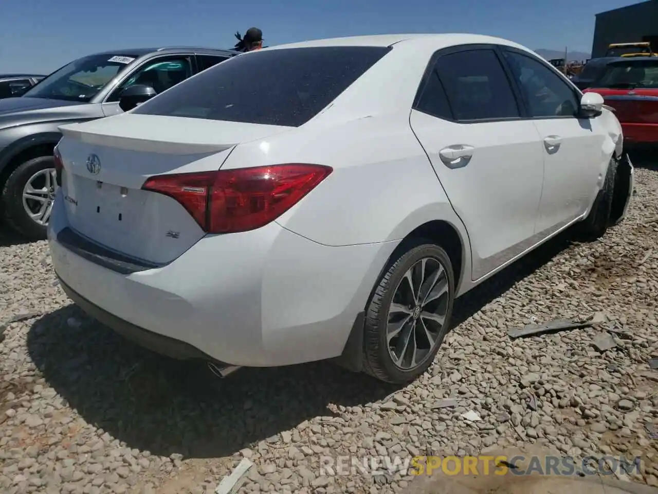 4 Photograph of a damaged car 5YFBURHE4KP884096 TOYOTA COROLLA 2019