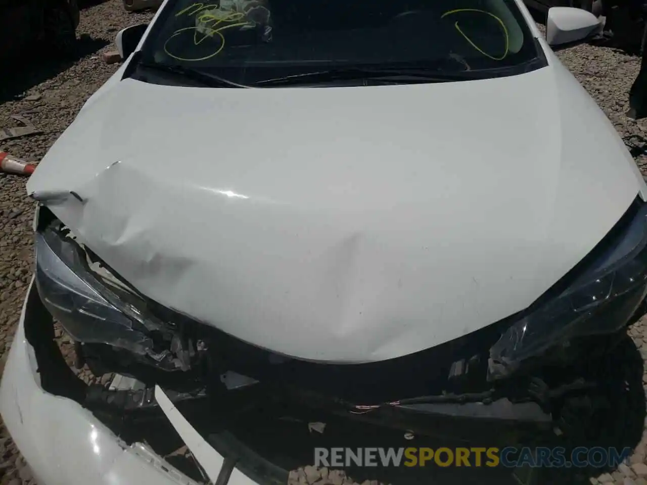 7 Photograph of a damaged car 5YFBURHE4KP884096 TOYOTA COROLLA 2019