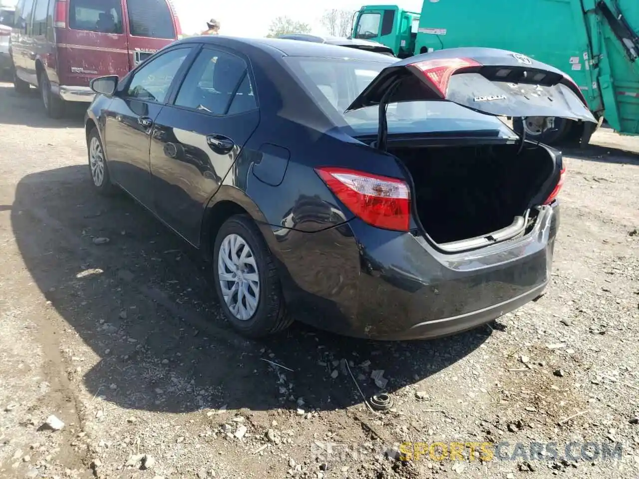 3 Photograph of a damaged car 5YFBURHE4KP884759 TOYOTA COROLLA 2019