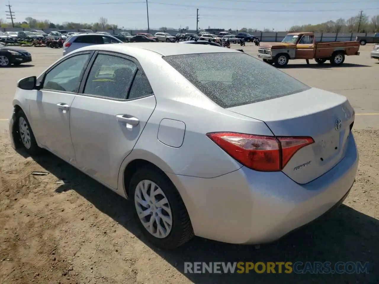 3 Photograph of a damaged car 5YFBURHE4KP884891 TOYOTA COROLLA 2019