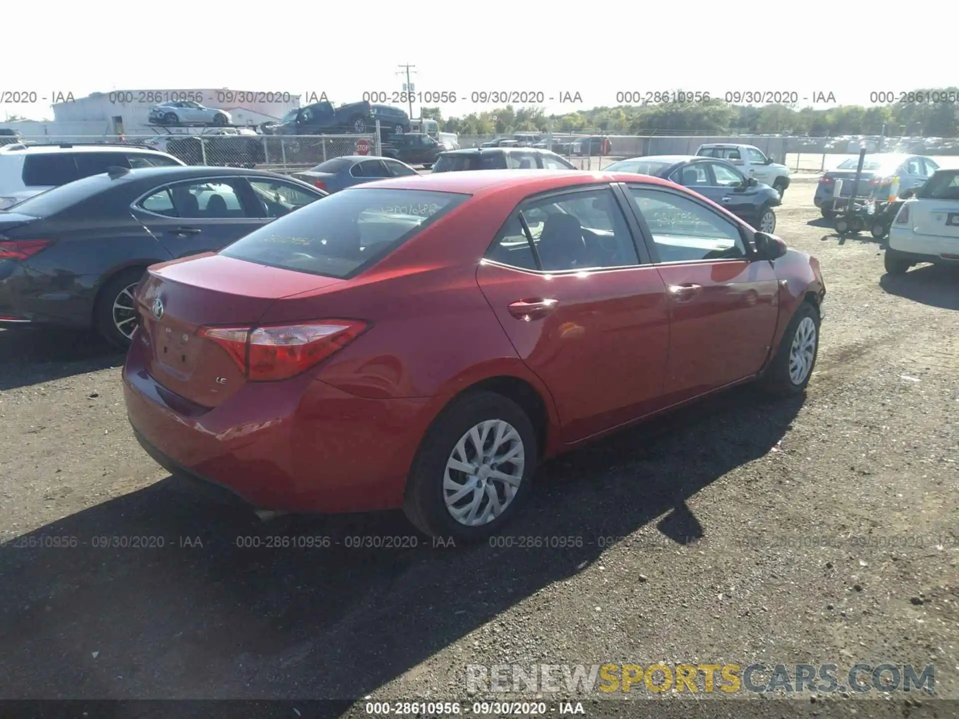 4 Photograph of a damaged car 5YFBURHE4KP884910 TOYOTA COROLLA 2019