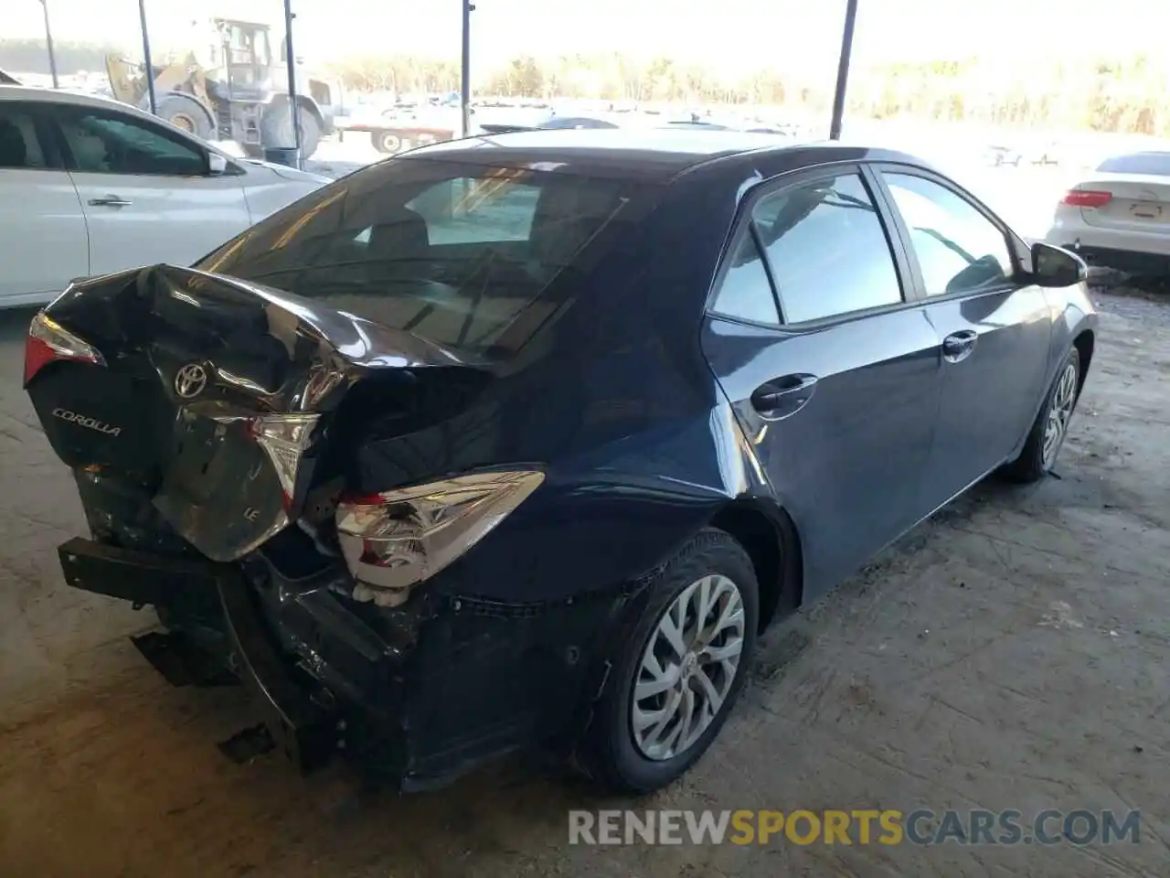 4 Photograph of a damaged car 5YFBURHE4KP885636 TOYOTA COROLLA 2019