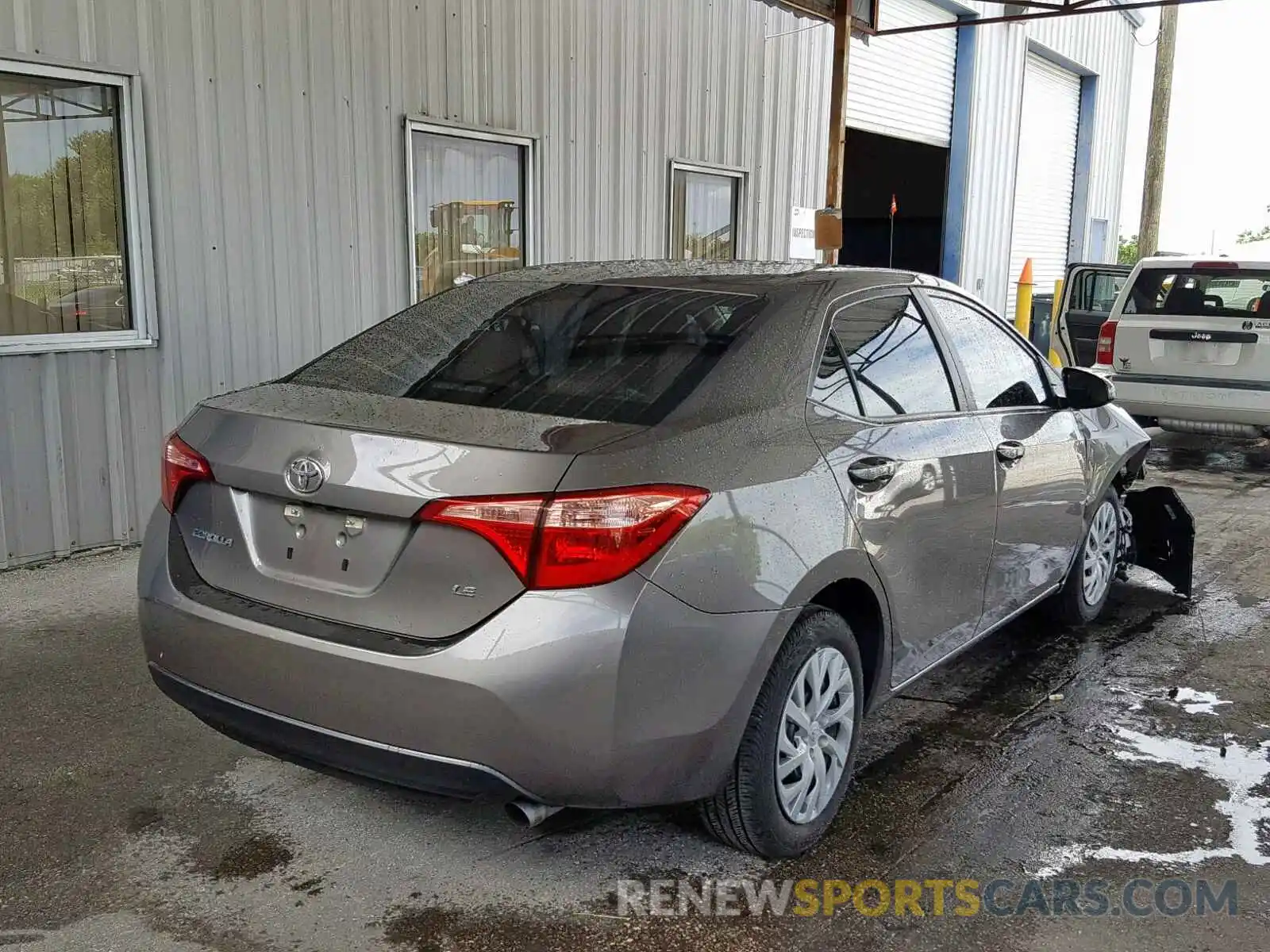 4 Photograph of a damaged car 5YFBURHE4KP886012 TOYOTA COROLLA 2019