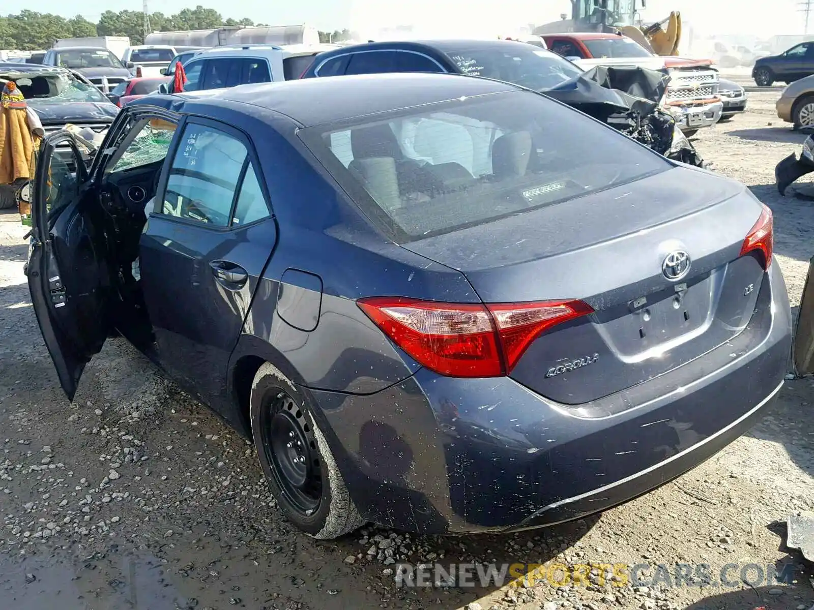 3 Photograph of a damaged car 5YFBURHE4KP886141 TOYOTA COROLLA 2019