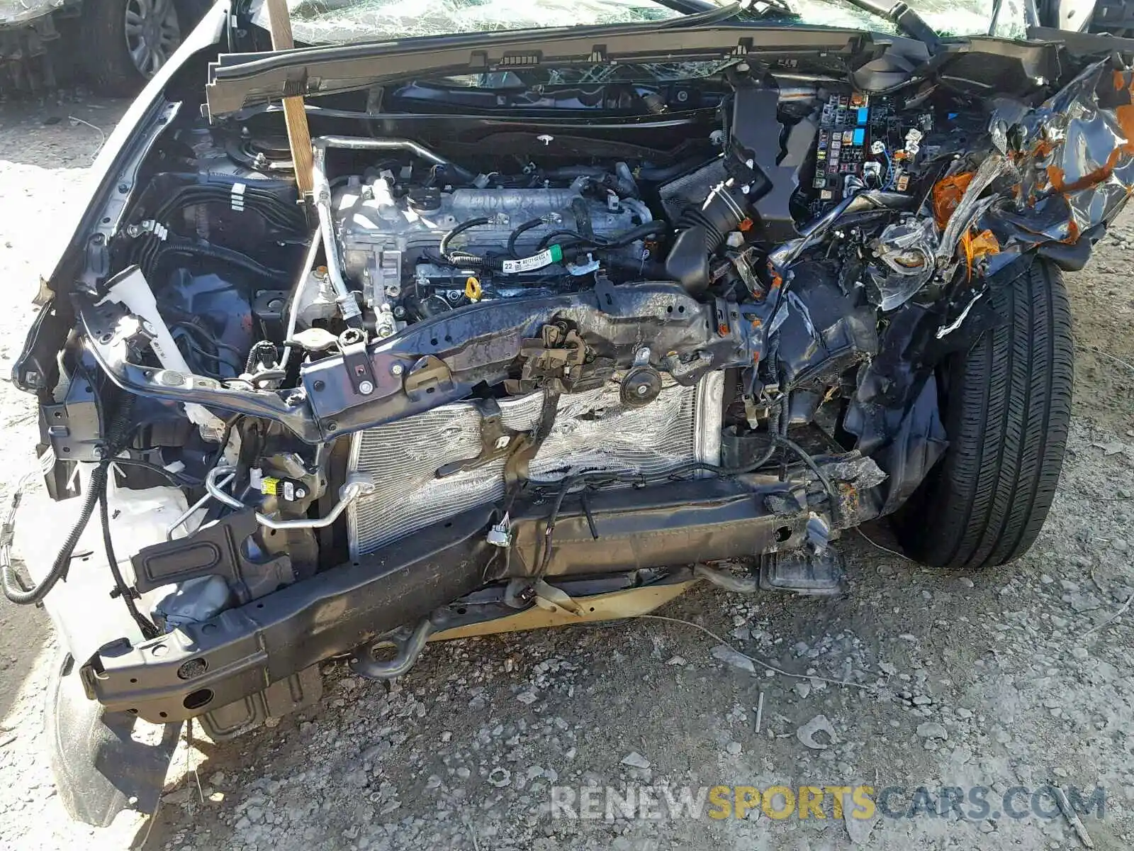 7 Photograph of a damaged car 5YFBURHE4KP886141 TOYOTA COROLLA 2019