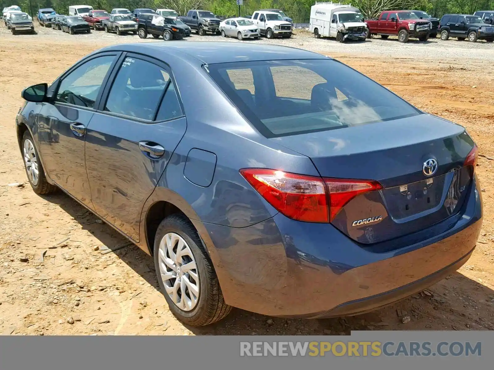 3 Photograph of a damaged car 5YFBURHE4KP886415 TOYOTA COROLLA 2019