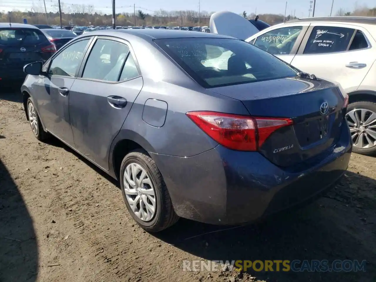 3 Photograph of a damaged car 5YFBURHE4KP886866 TOYOTA COROLLA 2019