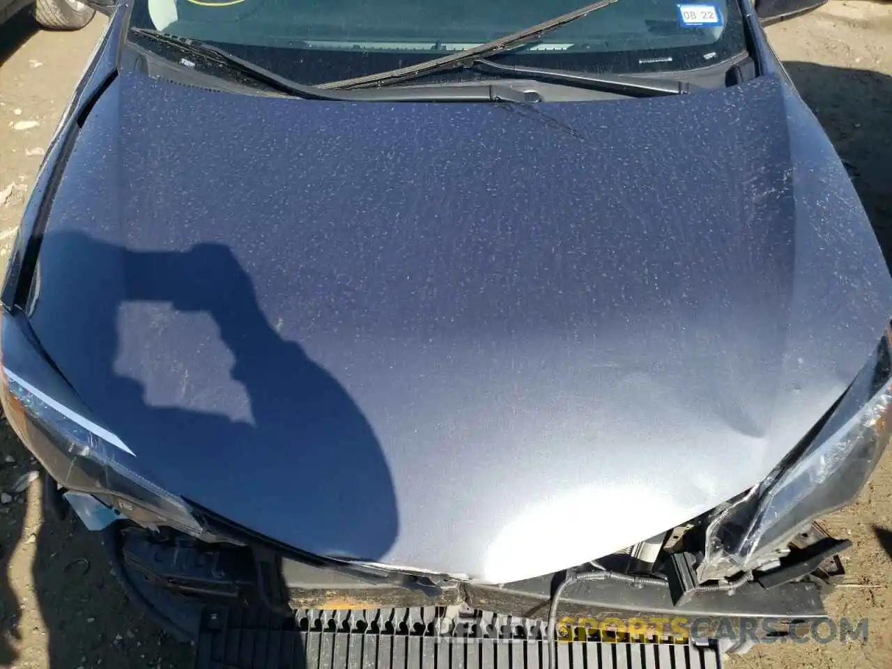 7 Photograph of a damaged car 5YFBURHE4KP886866 TOYOTA COROLLA 2019