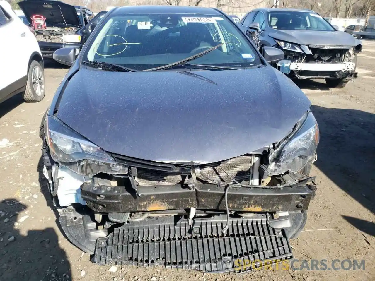 9 Photograph of a damaged car 5YFBURHE4KP886866 TOYOTA COROLLA 2019