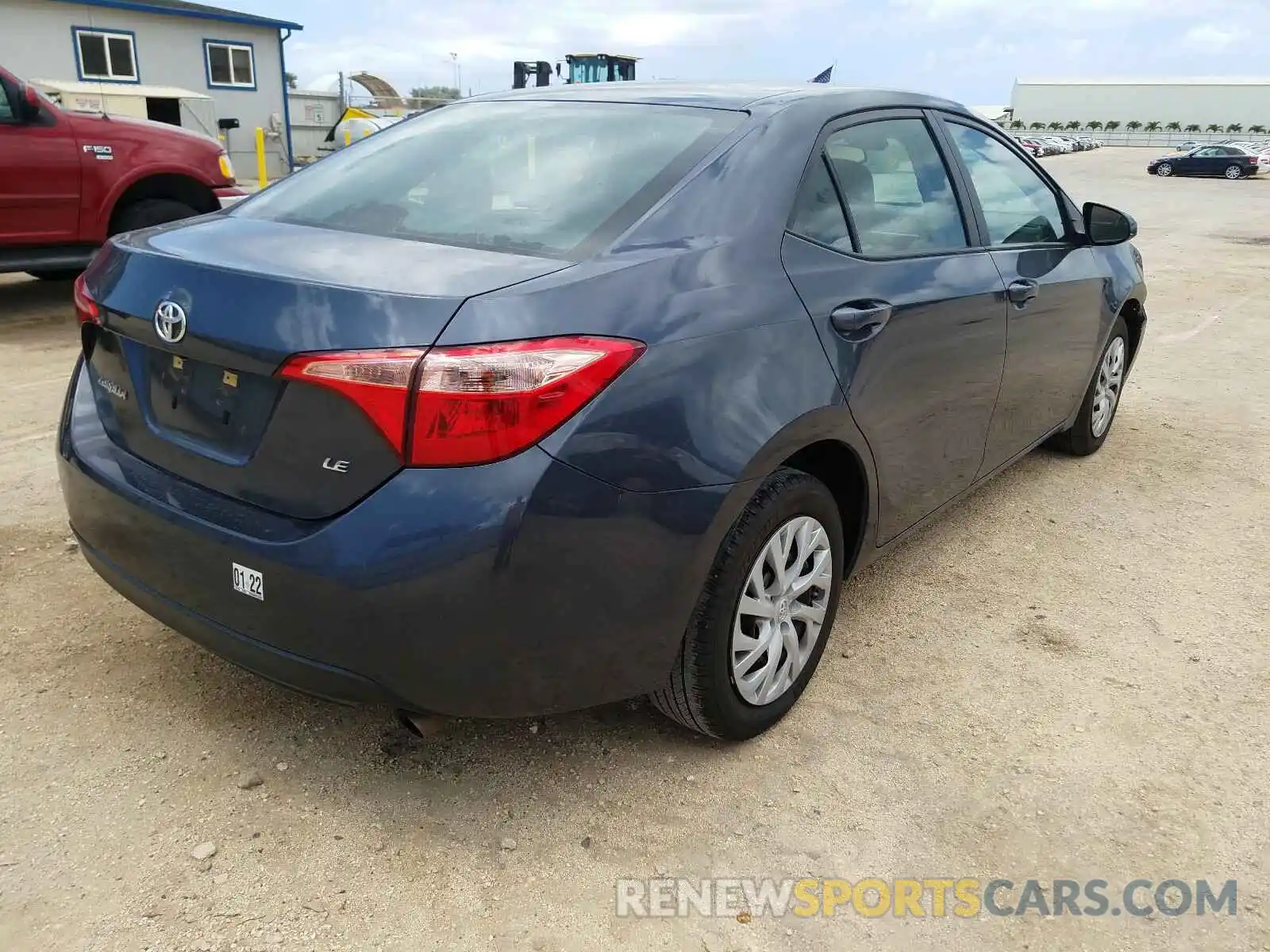 4 Photograph of a damaged car 5YFBURHE4KP886902 TOYOTA COROLLA 2019