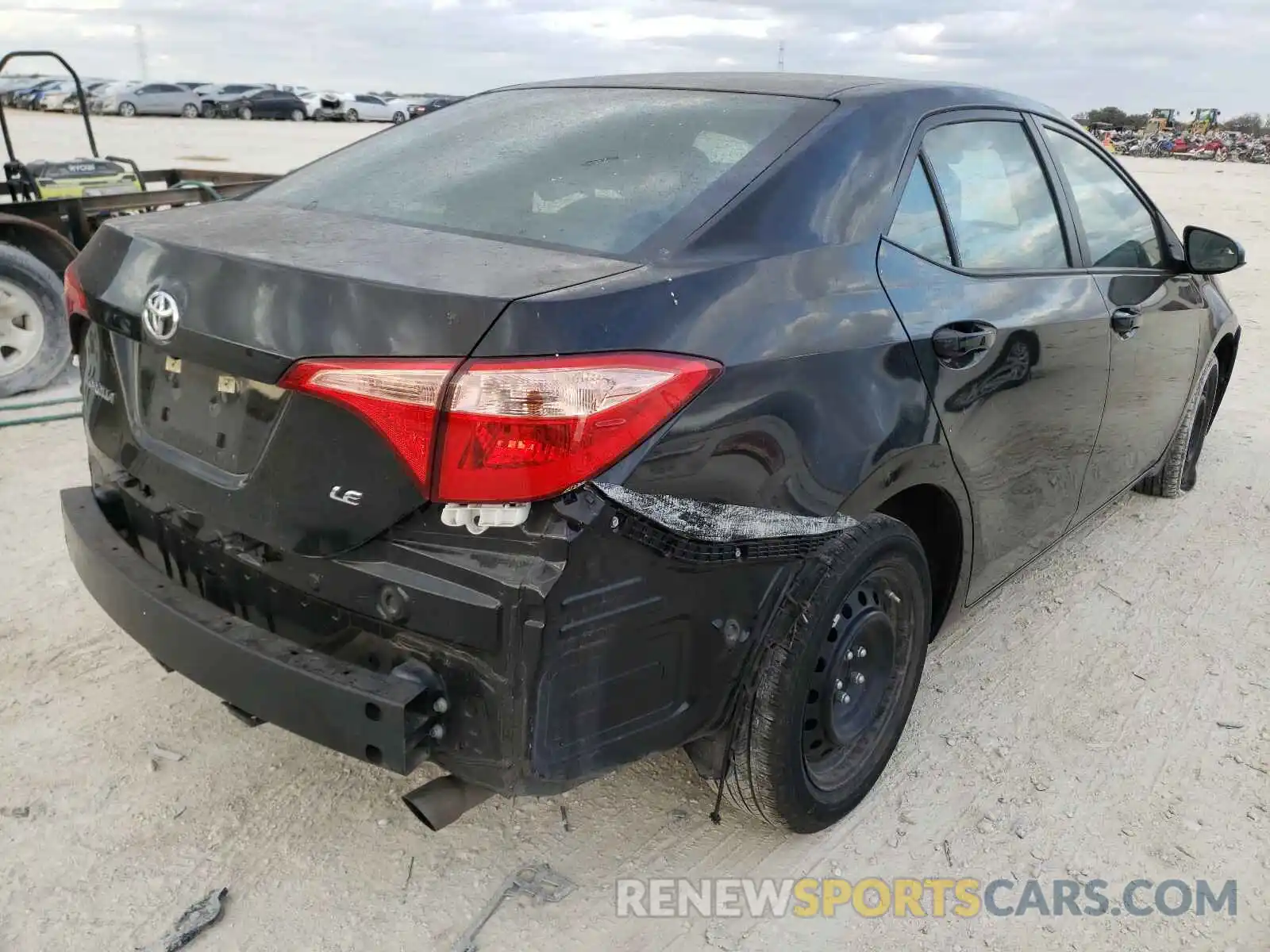 4 Photograph of a damaged car 5YFBURHE4KP888049 TOYOTA COROLLA 2019