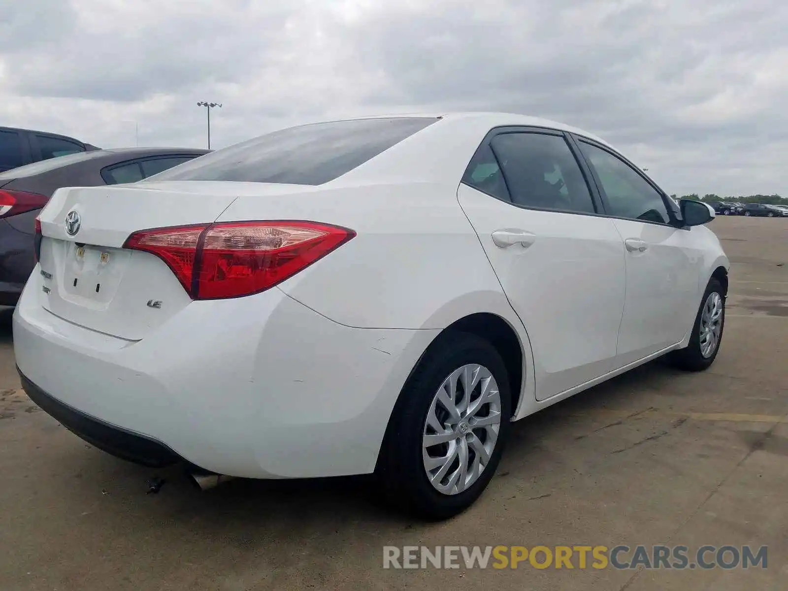 4 Photograph of a damaged car 5YFBURHE4KP888259 TOYOTA COROLLA 2019