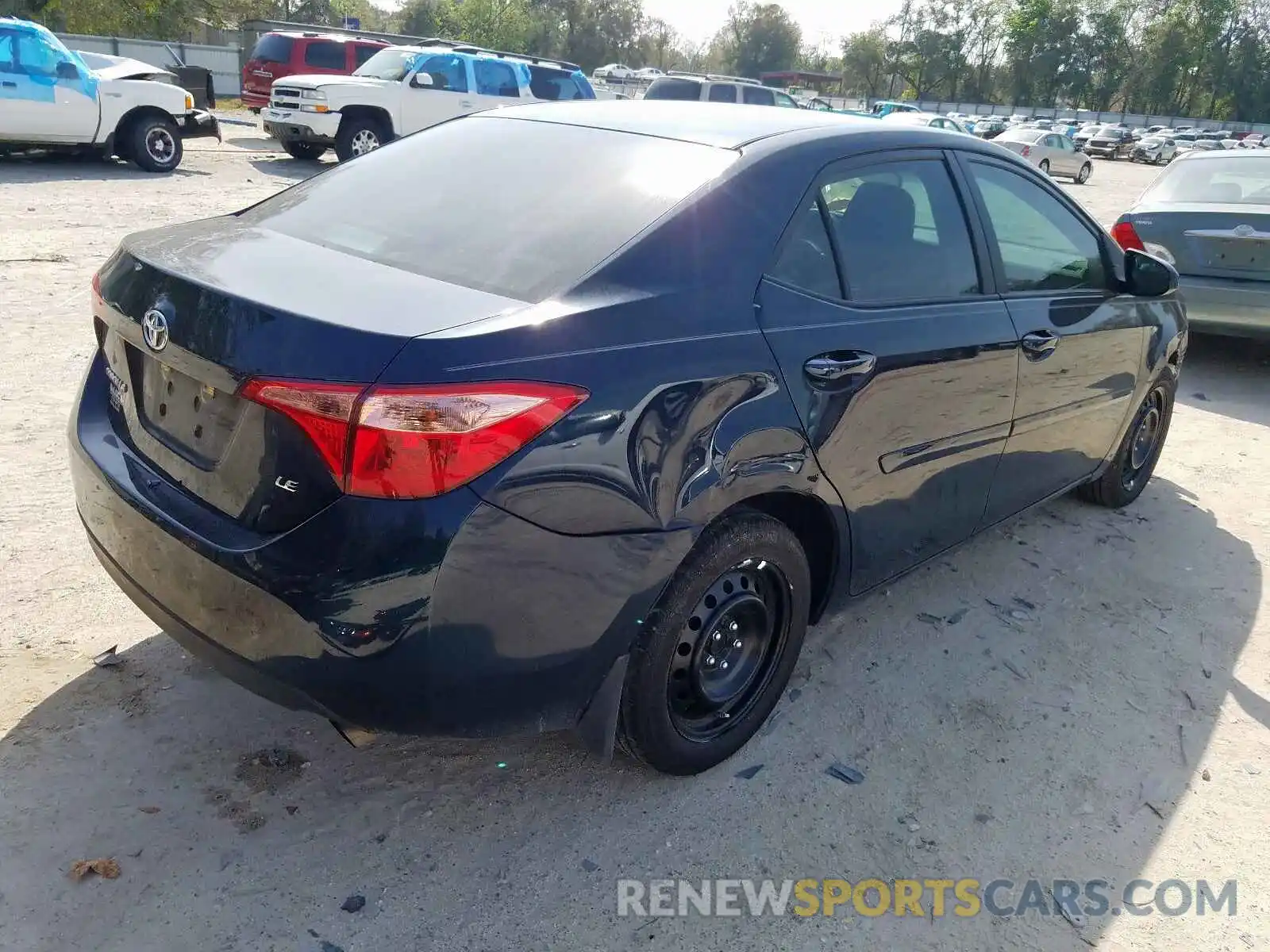 4 Photograph of a damaged car 5YFBURHE4KP889167 TOYOTA COROLLA 2019