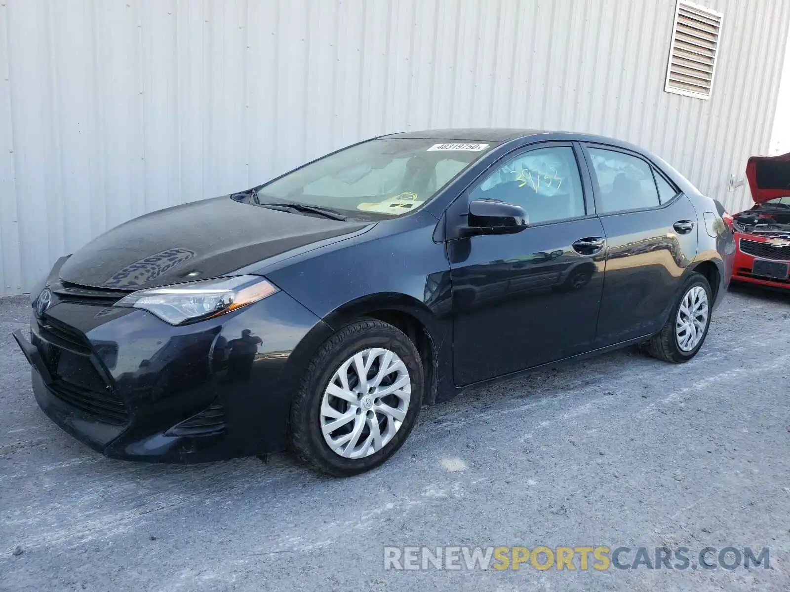 2 Photograph of a damaged car 5YFBURHE4KP889315 TOYOTA COROLLA 2019