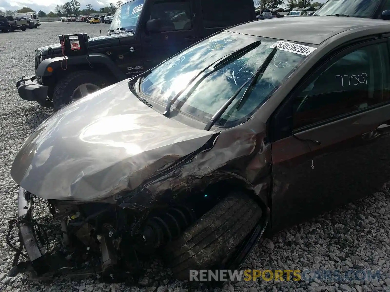 9 Photograph of a damaged car 5YFBURHE4KP889556 TOYOTA COROLLA 2019