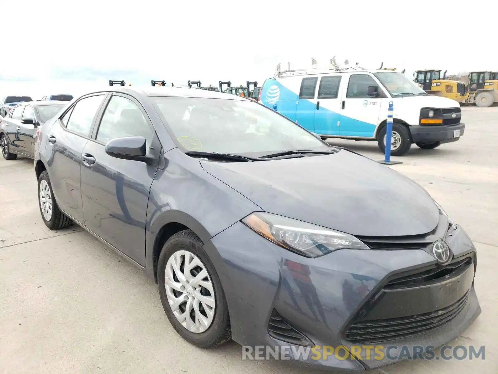 1 Photograph of a damaged car 5YFBURHE4KP889685 TOYOTA COROLLA 2019