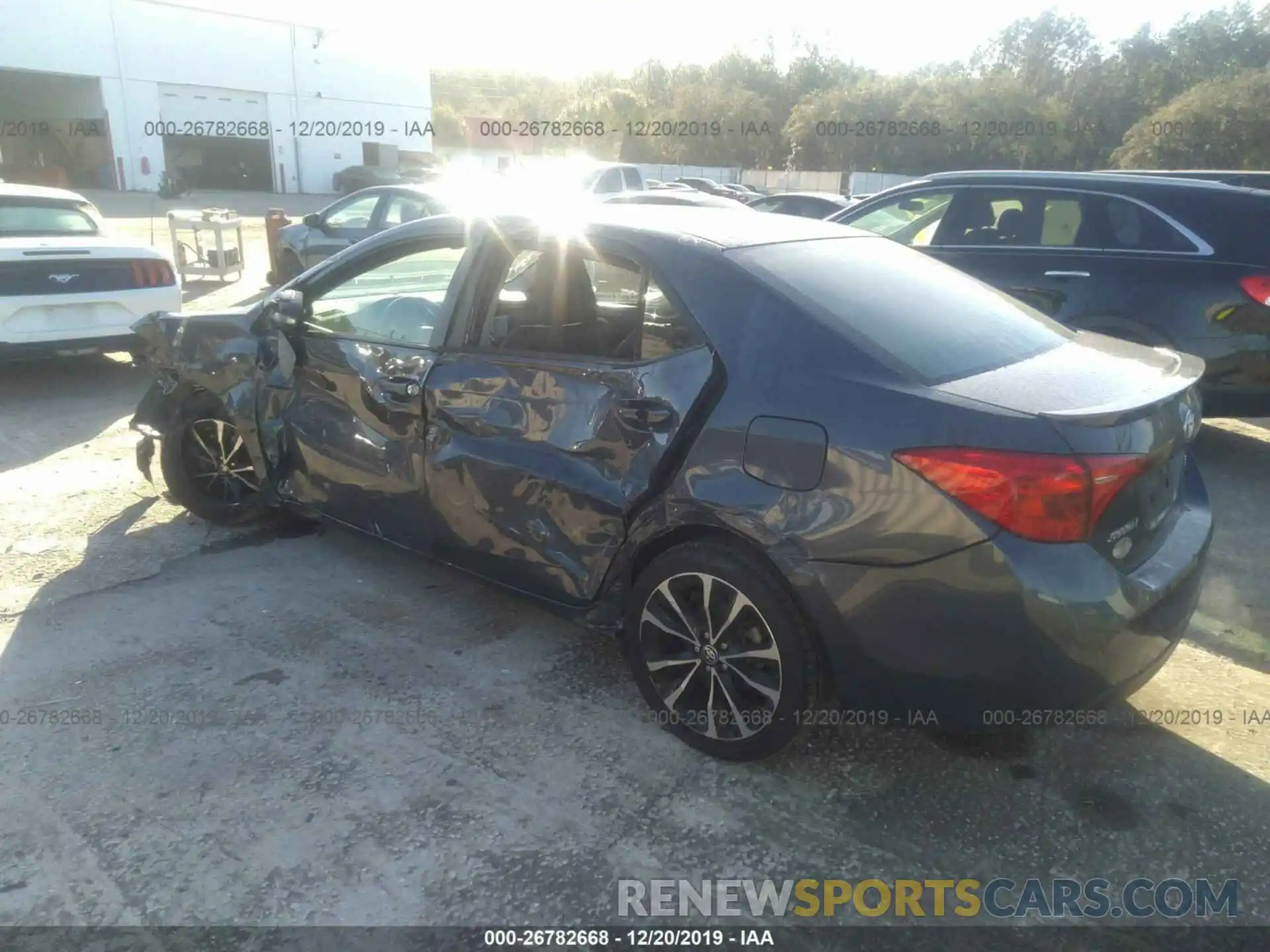 3 Photograph of a damaged car 5YFBURHE4KP889735 TOYOTA COROLLA 2019