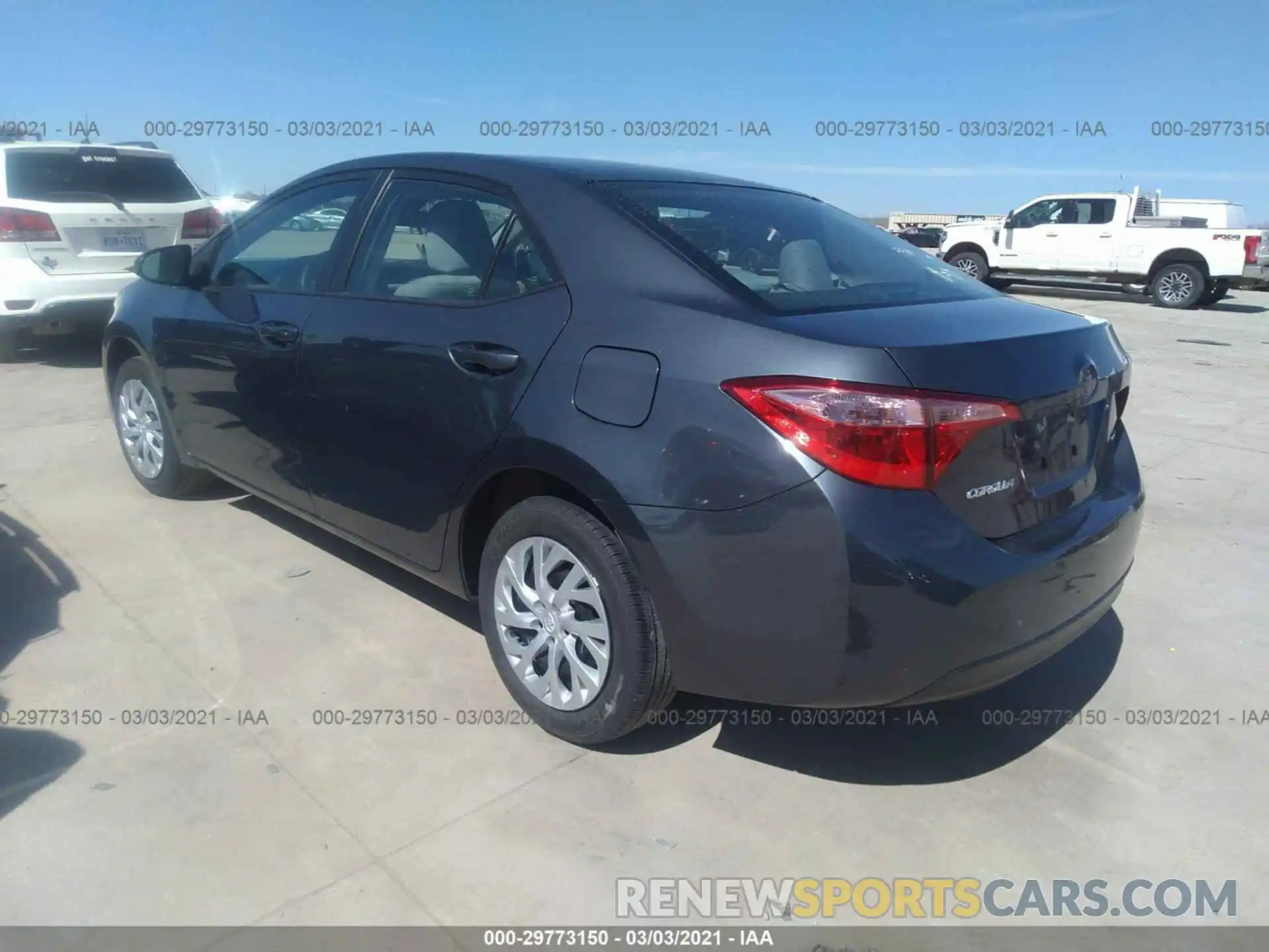 3 Photograph of a damaged car 5YFBURHE4KP890433 TOYOTA COROLLA 2019