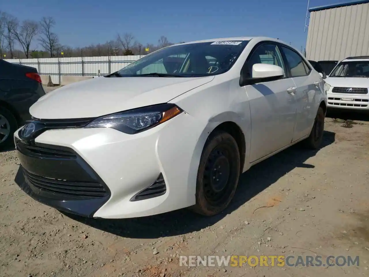 2 Photograph of a damaged car 5YFBURHE4KP890867 TOYOTA COROLLA 2019