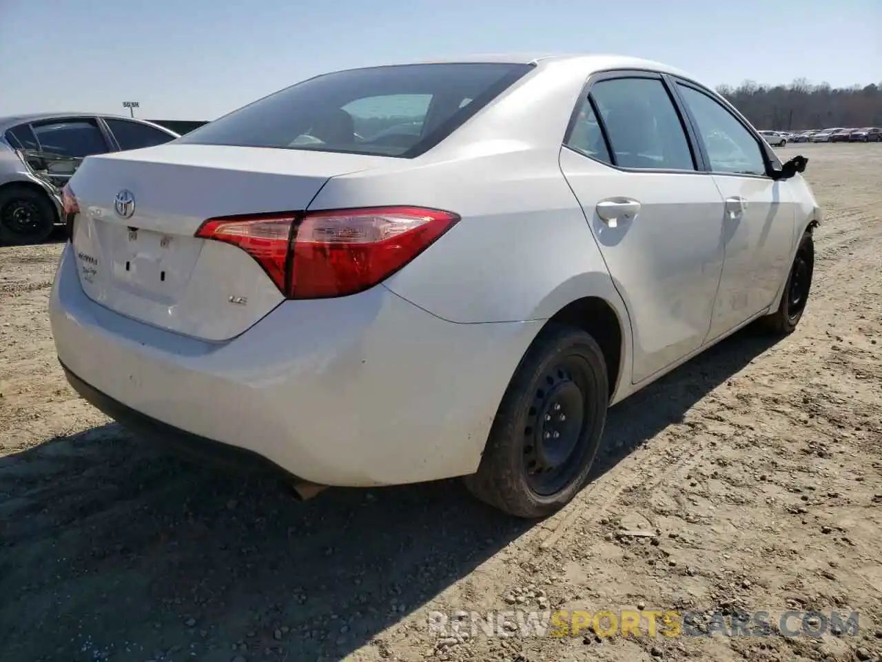 4 Photograph of a damaged car 5YFBURHE4KP890867 TOYOTA COROLLA 2019