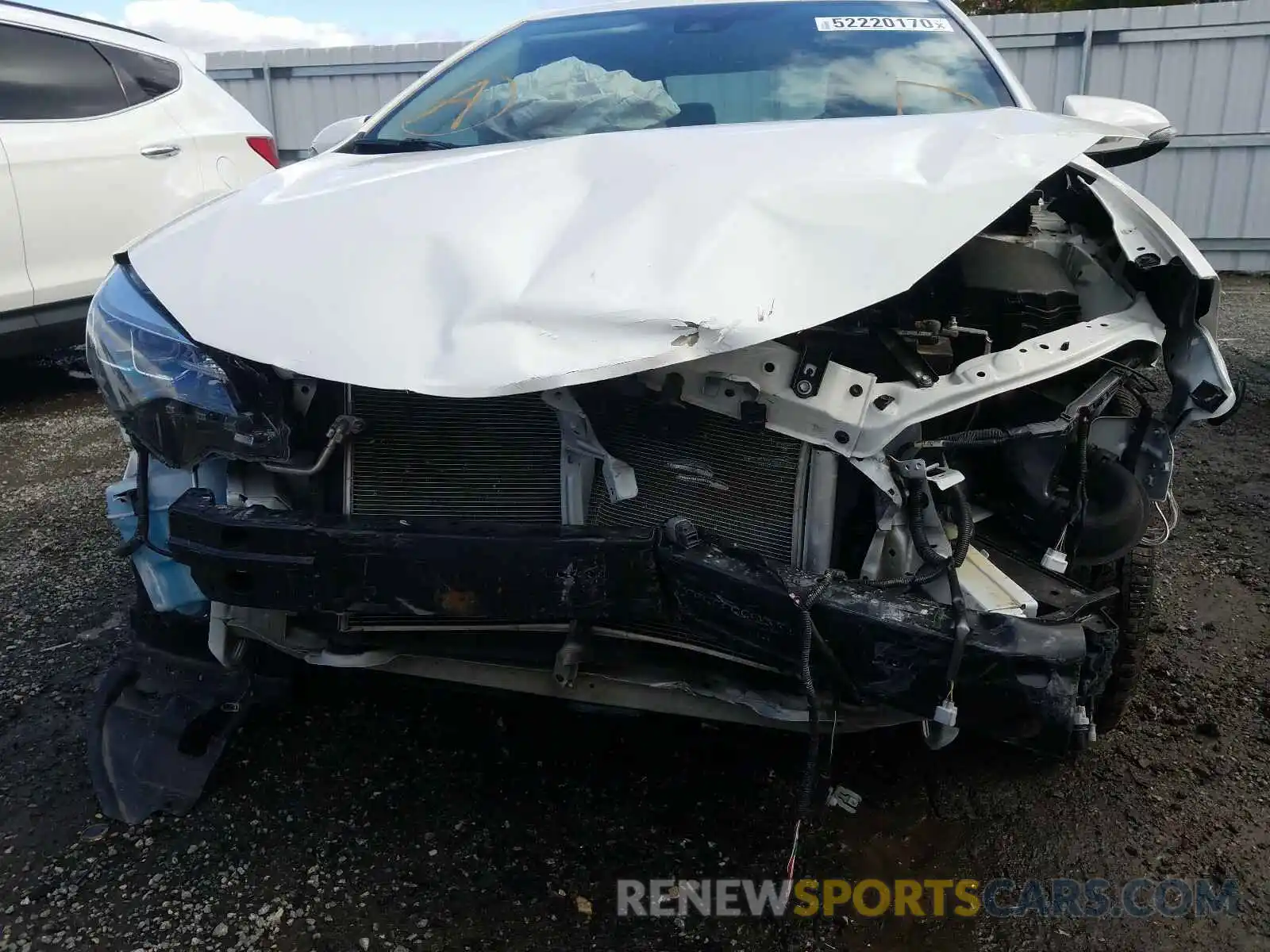 9 Photograph of a damaged car 5YFBURHE4KP891128 TOYOTA COROLLA 2019