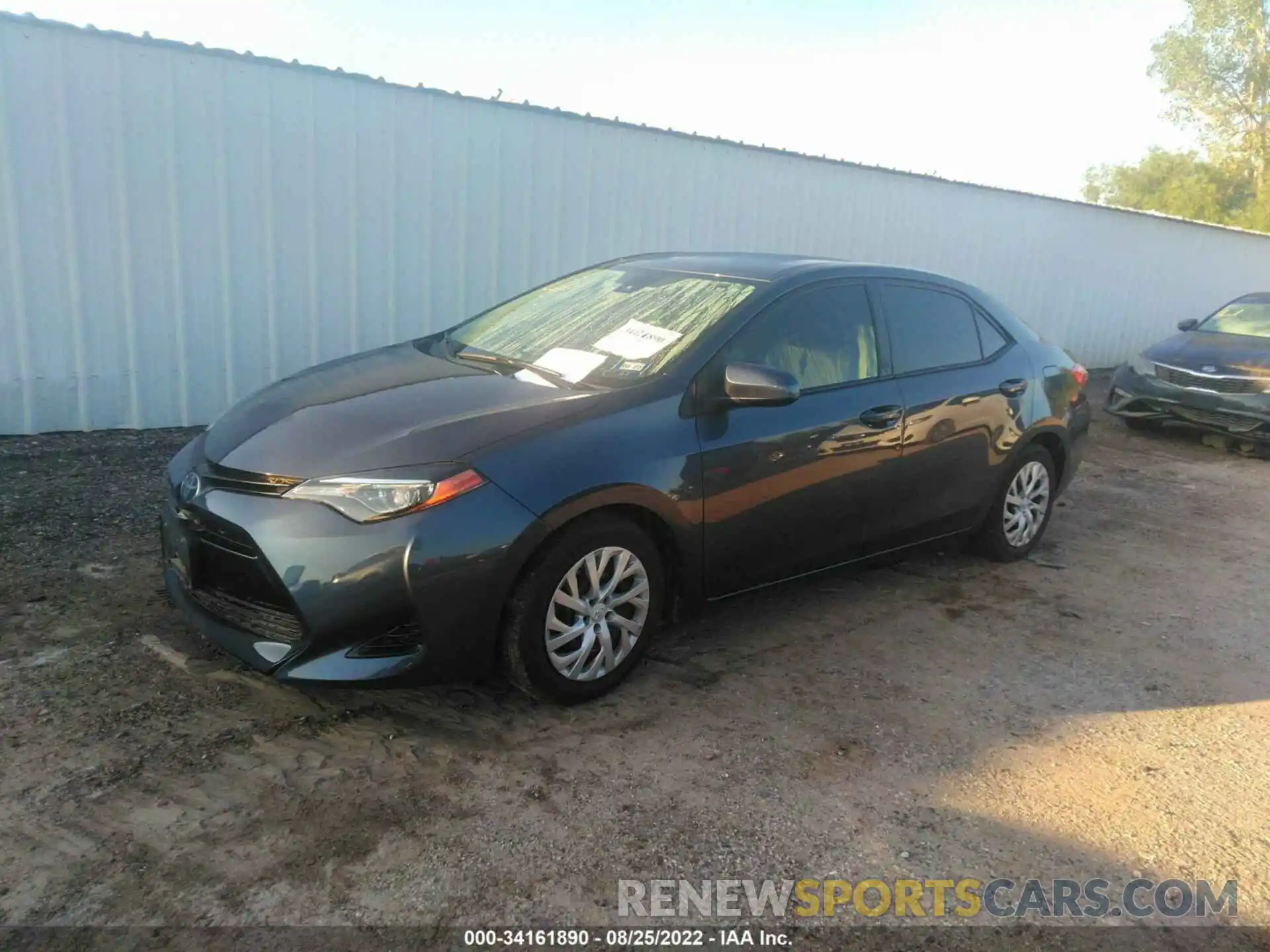 2 Photograph of a damaged car 5YFBURHE4KP891372 TOYOTA COROLLA 2019