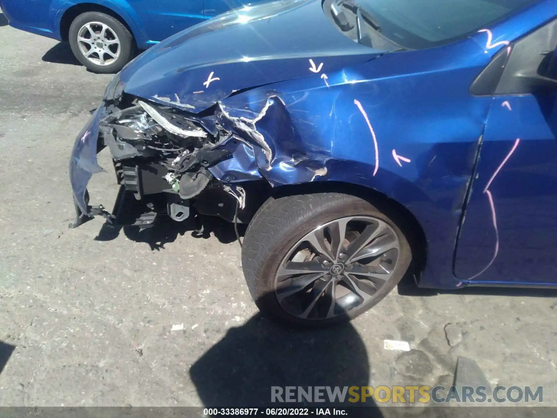 6 Photograph of a damaged car 5YFBURHE4KP892070 TOYOTA COROLLA 2019