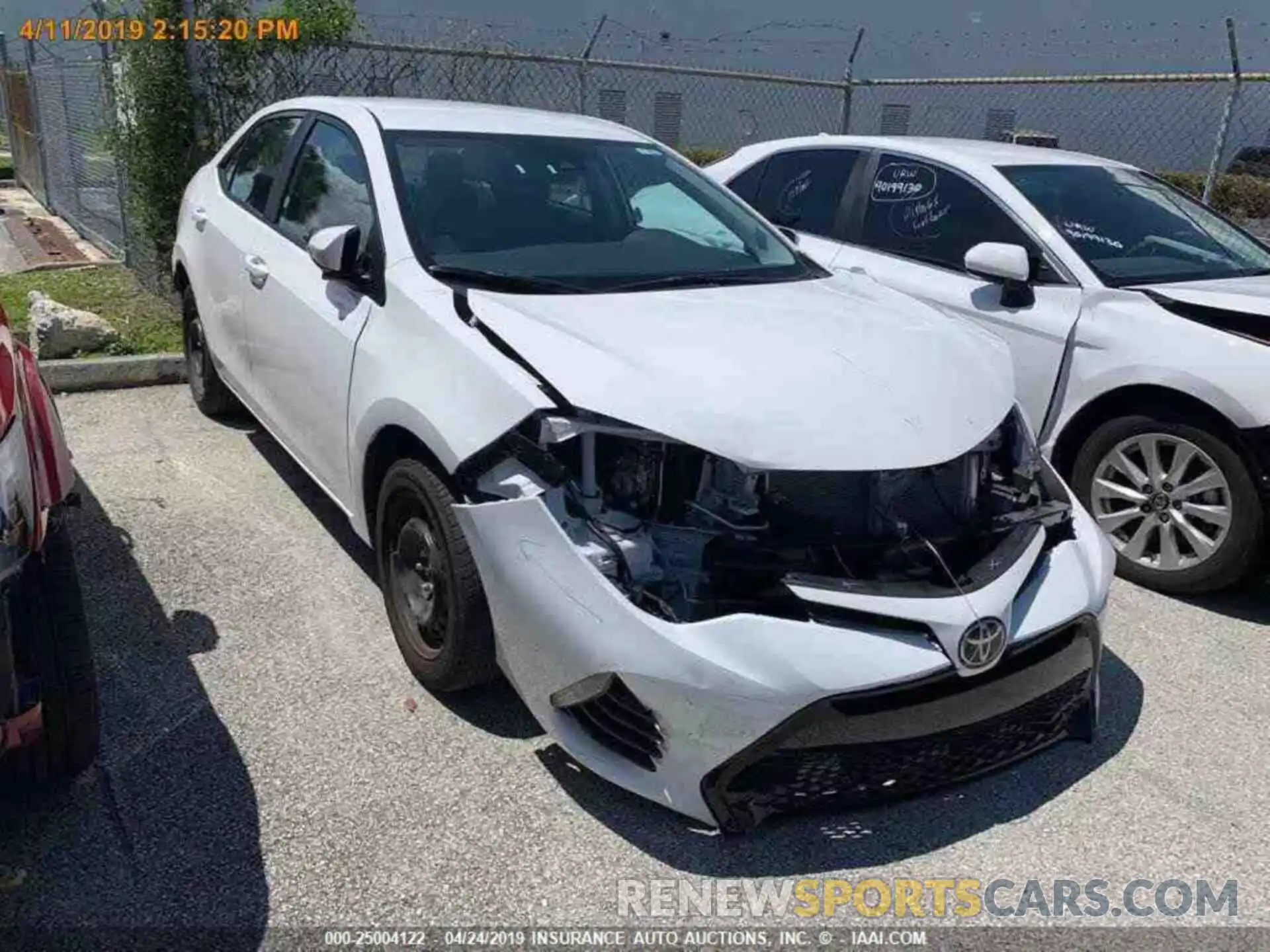 12 Photograph of a damaged car 5YFBURHE4KP892179 TOYOTA COROLLA 2019