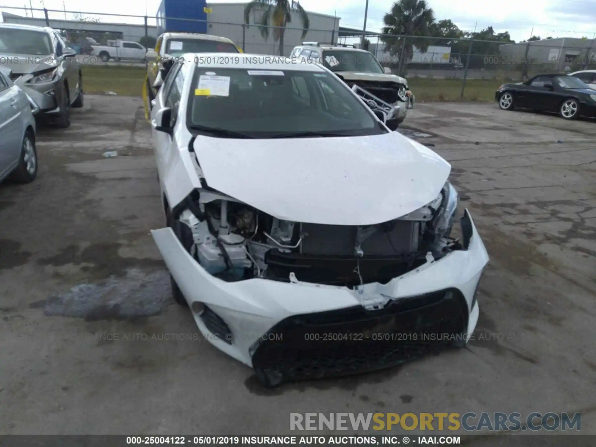 6 Photograph of a damaged car 5YFBURHE4KP892179 TOYOTA COROLLA 2019