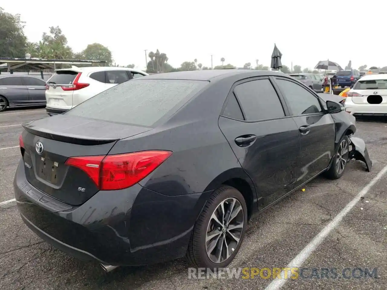 4 Photograph of a damaged car 5YFBURHE4KP892960 TOYOTA COROLLA 2019