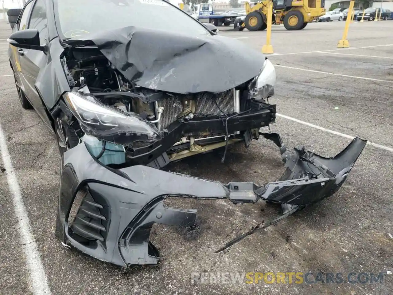 9 Photograph of a damaged car 5YFBURHE4KP892960 TOYOTA COROLLA 2019