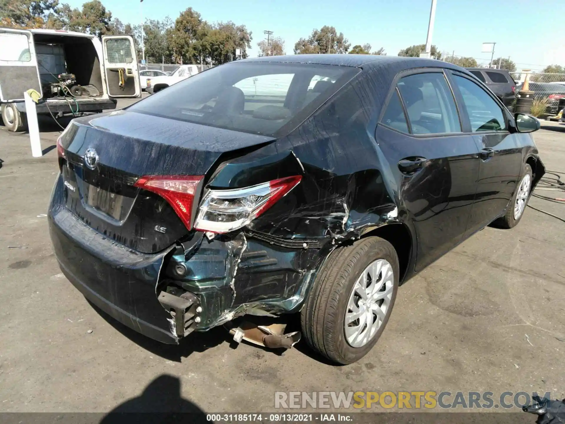 4 Photograph of a damaged car 5YFBURHE4KP893414 TOYOTA COROLLA 2019