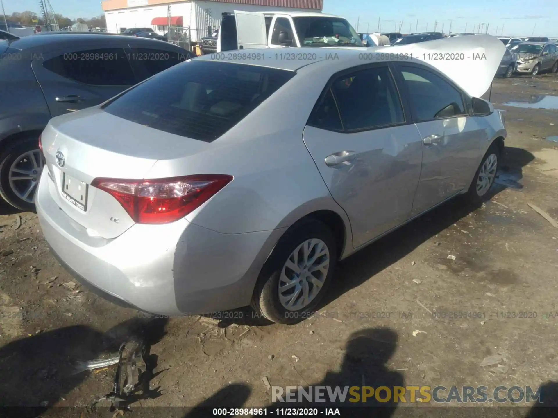 4 Photograph of a damaged car 5YFBURHE4KP893557 TOYOTA COROLLA 2019