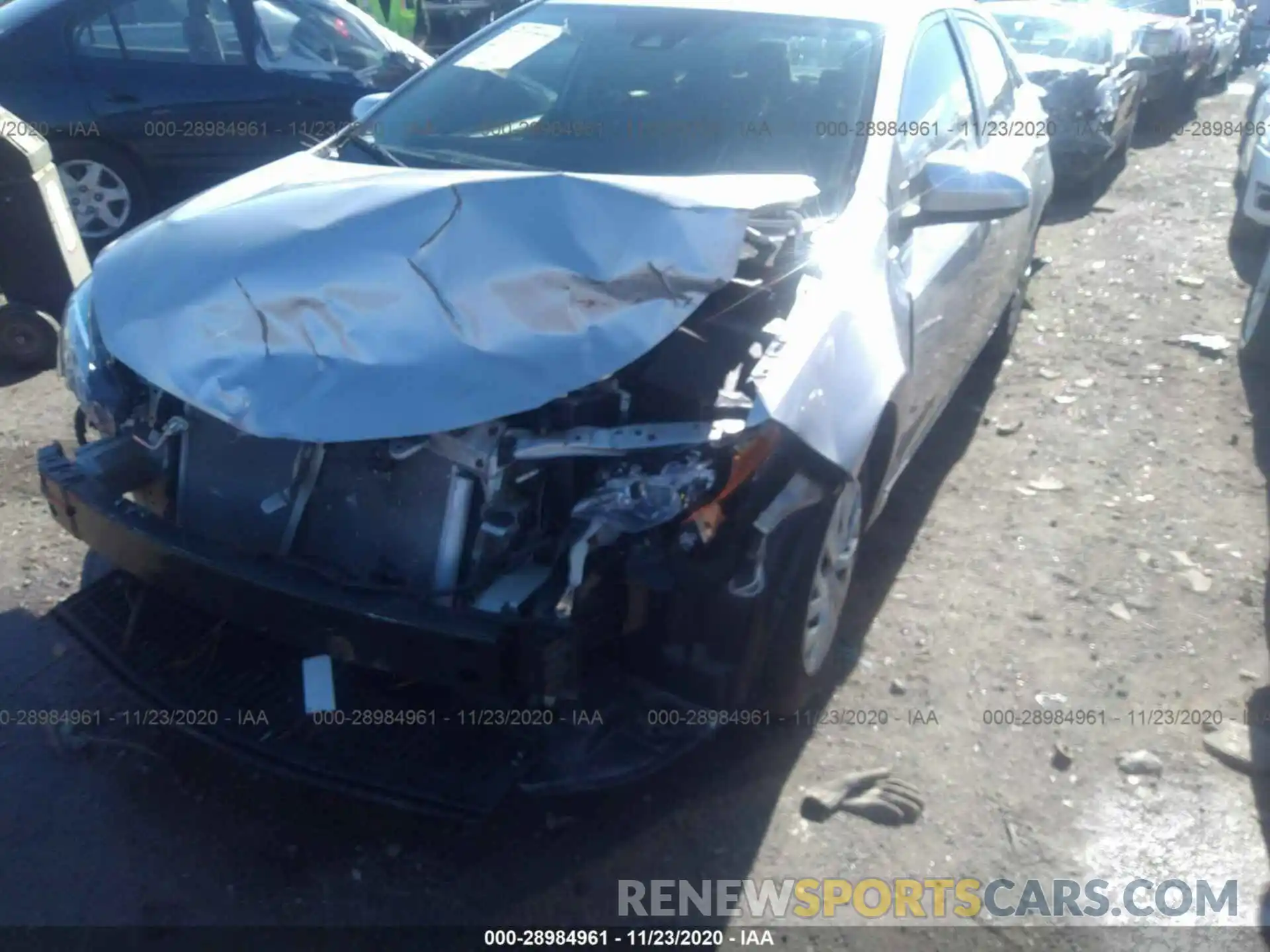 6 Photograph of a damaged car 5YFBURHE4KP893557 TOYOTA COROLLA 2019