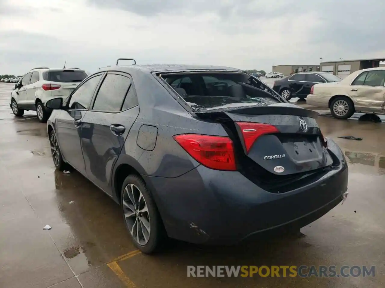 3 Photograph of a damaged car 5YFBURHE4KP894059 TOYOTA COROLLA 2019