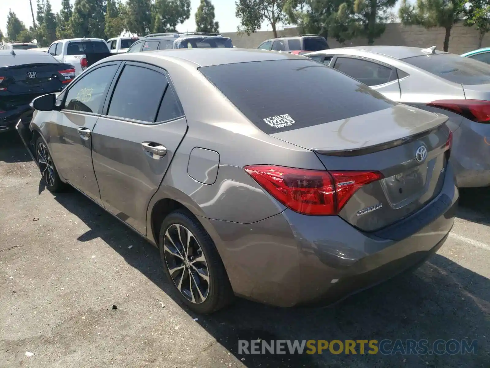 3 Photograph of a damaged car 5YFBURHE4KP894238 TOYOTA COROLLA 2019