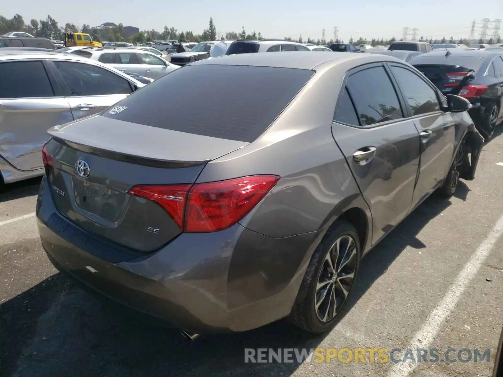 4 Photograph of a damaged car 5YFBURHE4KP894238 TOYOTA COROLLA 2019