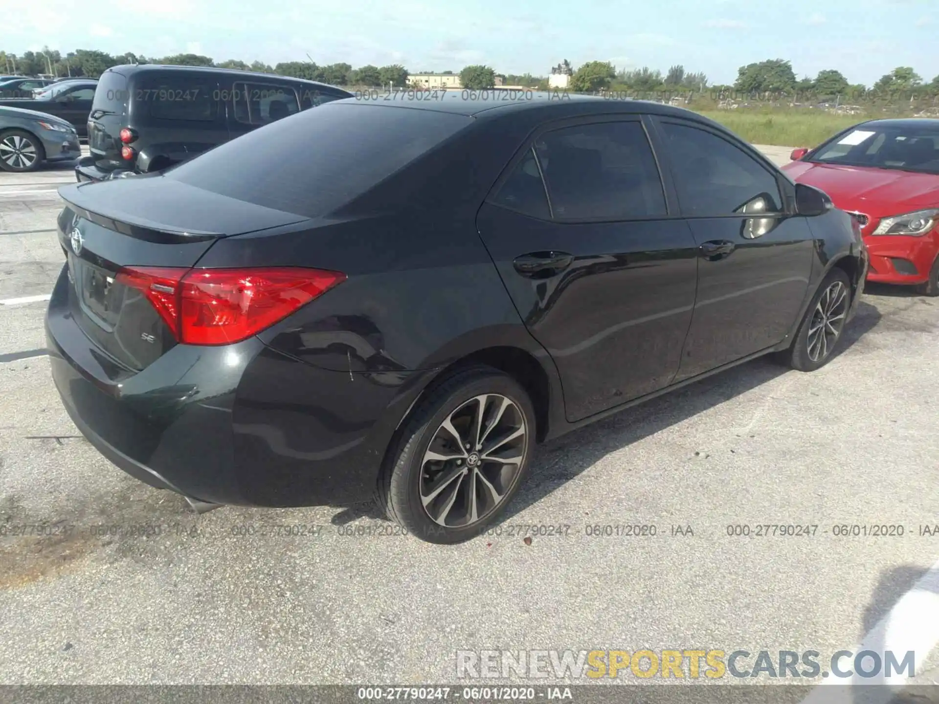 4 Photograph of a damaged car 5YFBURHE4KP894532 TOYOTA COROLLA 2019