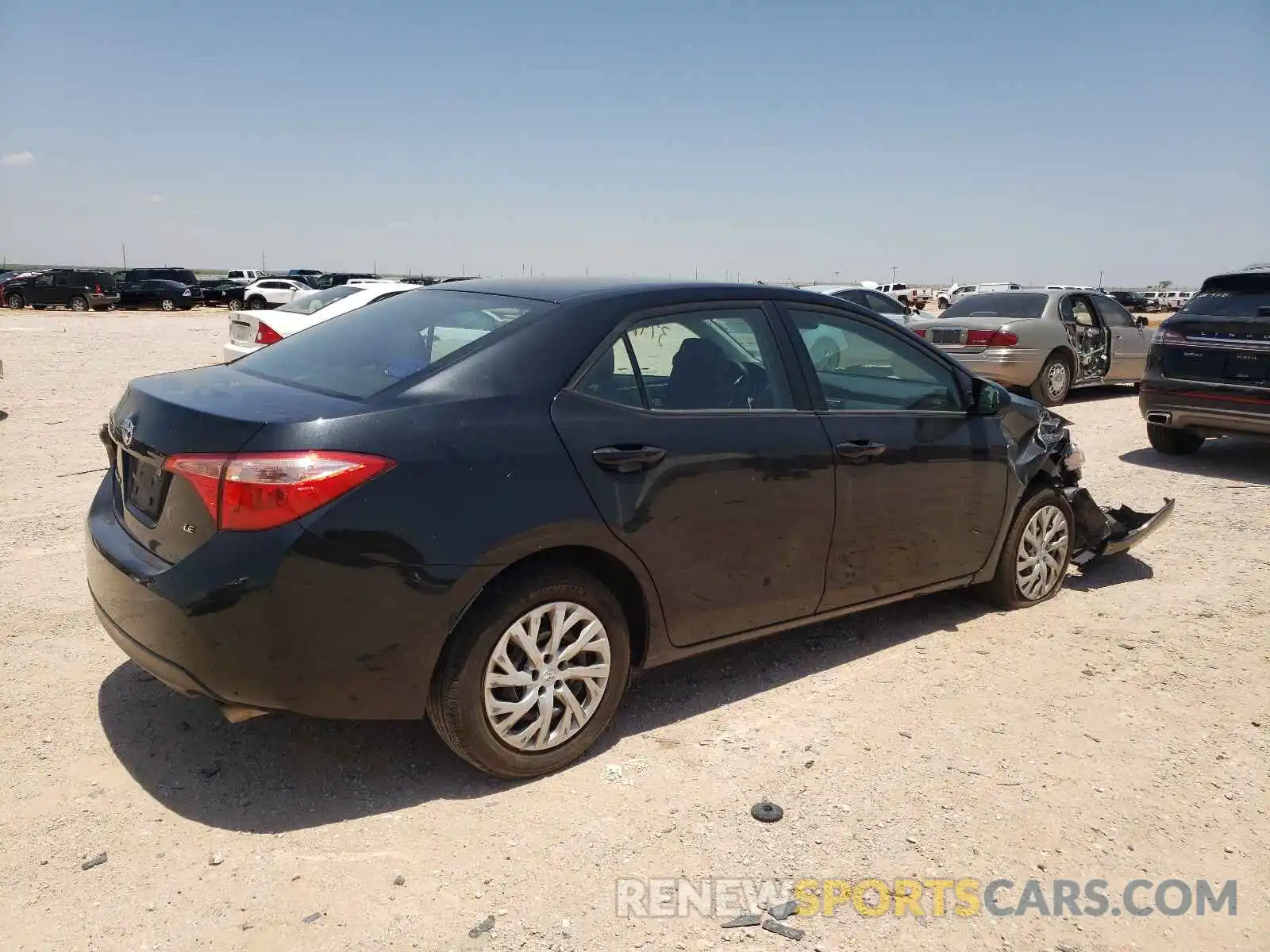 4 Photograph of a damaged car 5YFBURHE4KP894921 TOYOTA COROLLA 2019