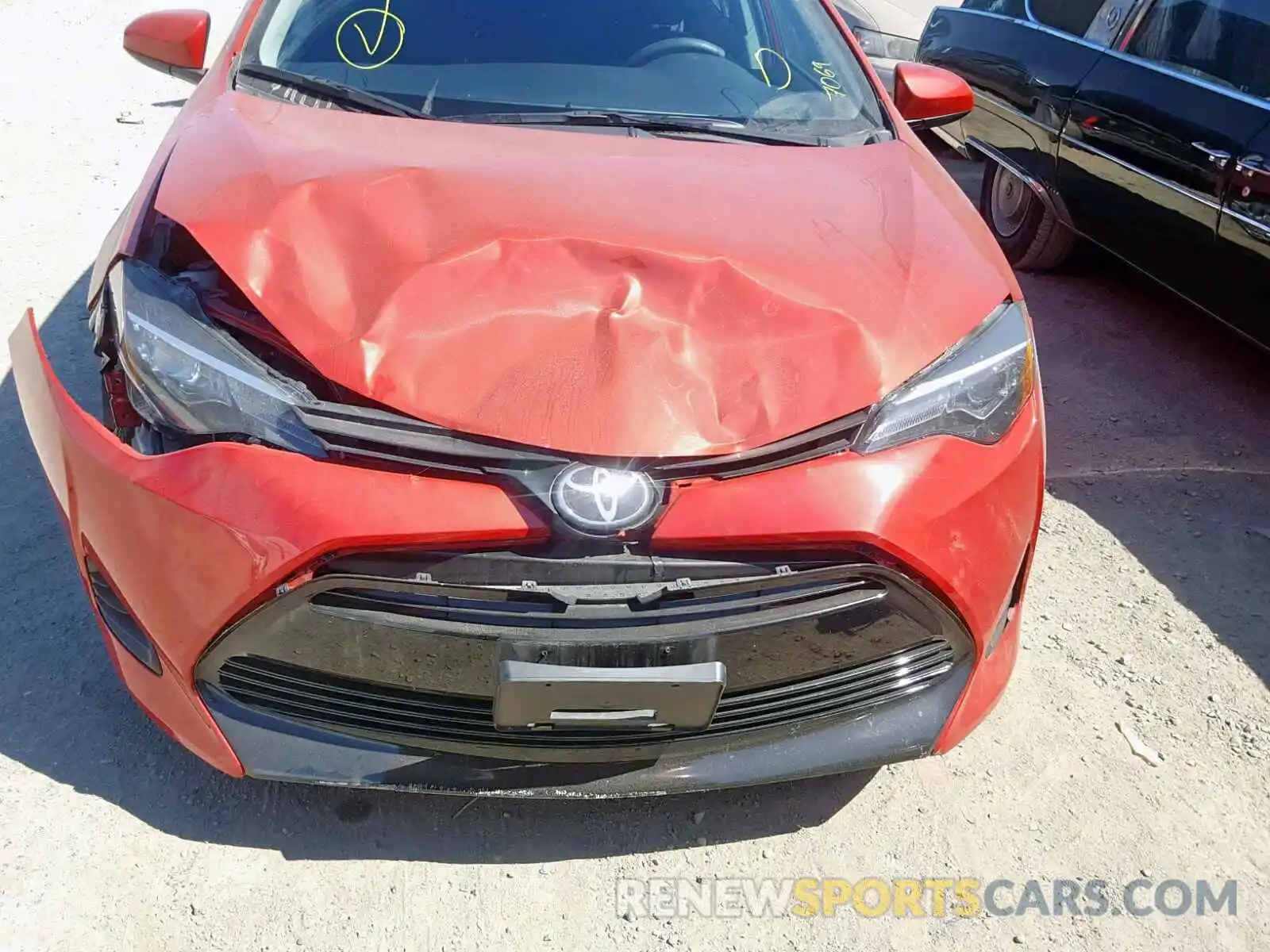 9 Photograph of a damaged car 5YFBURHE4KP895101 TOYOTA COROLLA 2019