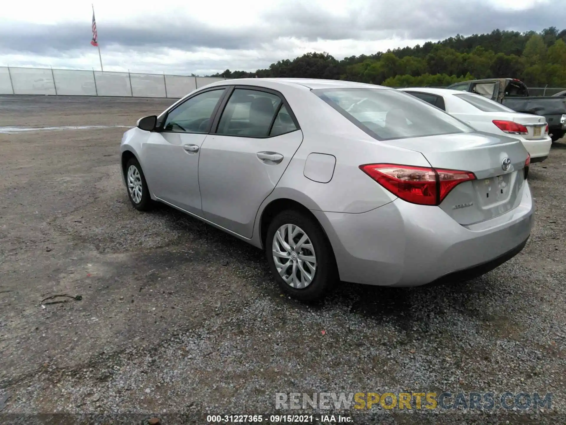 3 Photograph of a damaged car 5YFBURHE4KP895261 TOYOTA COROLLA 2019