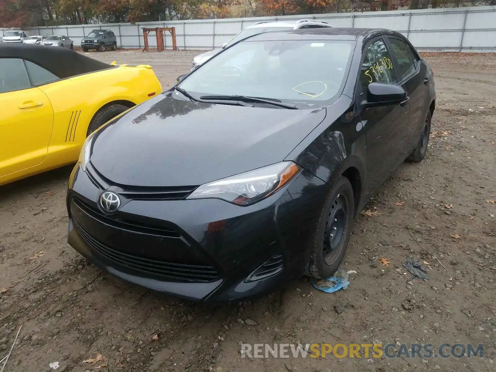 2 Photograph of a damaged car 5YFBURHE4KP895339 TOYOTA COROLLA 2019