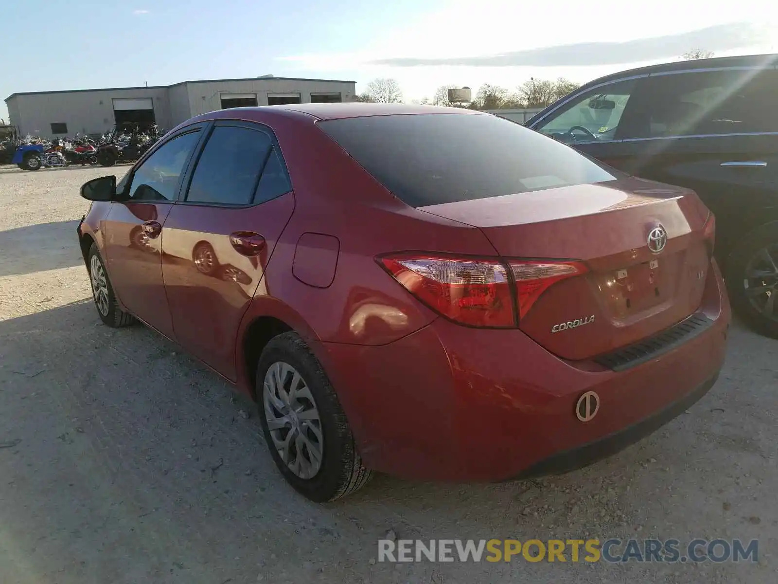 3 Photograph of a damaged car 5YFBURHE4KP895762 TOYOTA COROLLA 2019