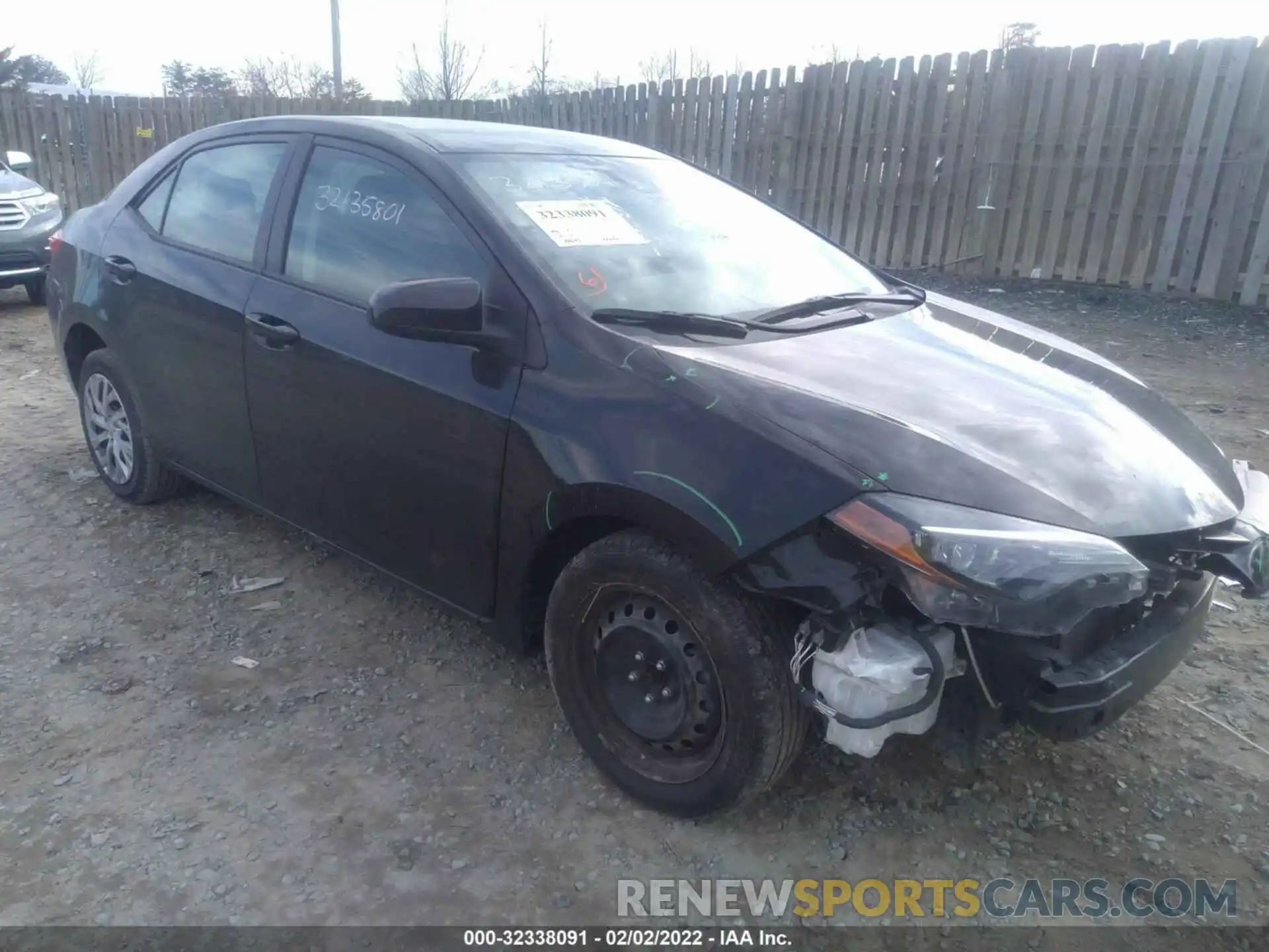 1 Photograph of a damaged car 5YFBURHE4KP896054 TOYOTA COROLLA 2019