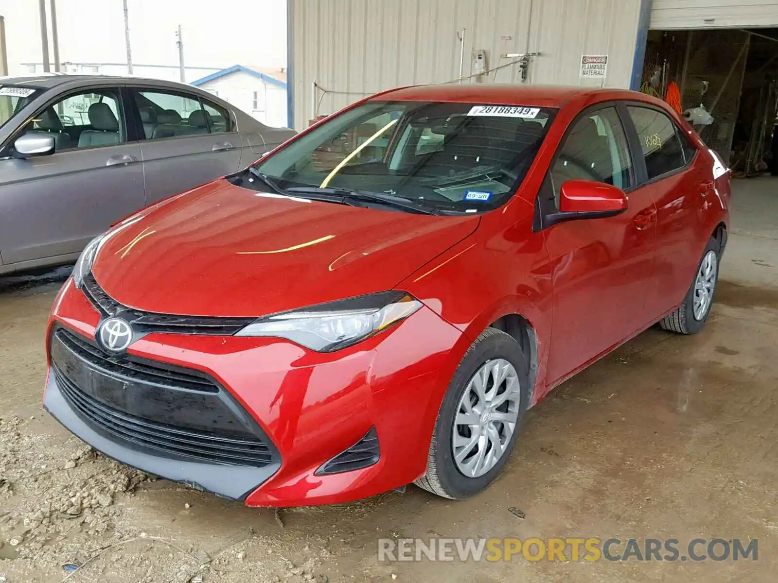 2 Photograph of a damaged car 5YFBURHE4KP896099 TOYOTA COROLLA 2019