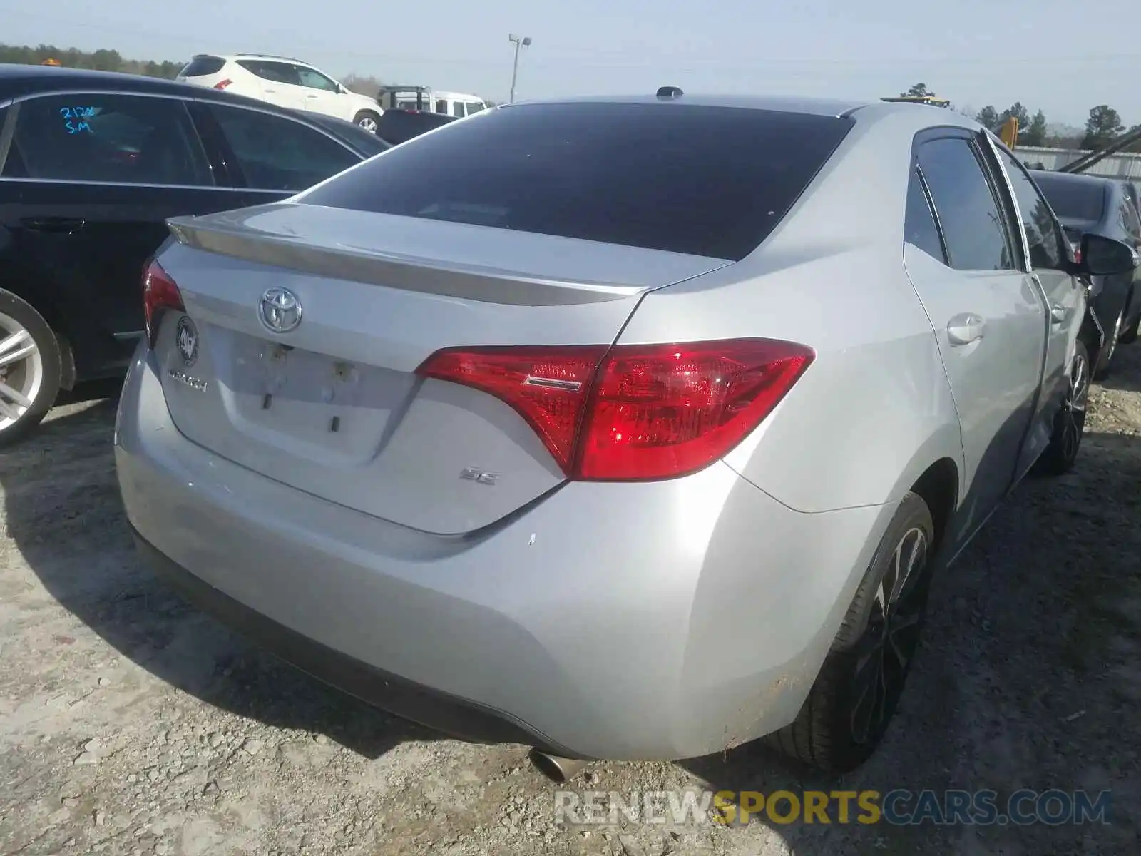 4 Photograph of a damaged car 5YFBURHE4KP896104 TOYOTA COROLLA 2019